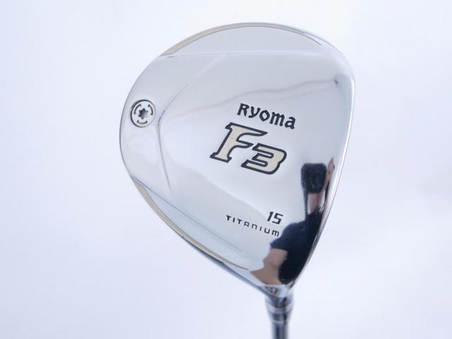 Fairway Wood : Other Brand : หัวไม้ 3 Ryoma F Titanium (รุ่นปี 2019 ไกลมากๆ) Loft 15 ก้าน Tour AD RF2 Flex S