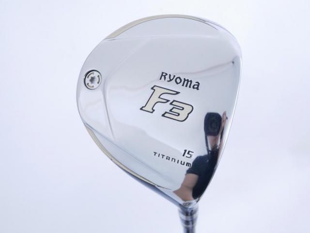 Fairway Wood : Other Brand : หัวไม้ 3 Ryoma F Titanium (รุ่นปี 2019 ไกลมากๆ) Loft 15 ก้าน Tour AD RF2 Flex SR