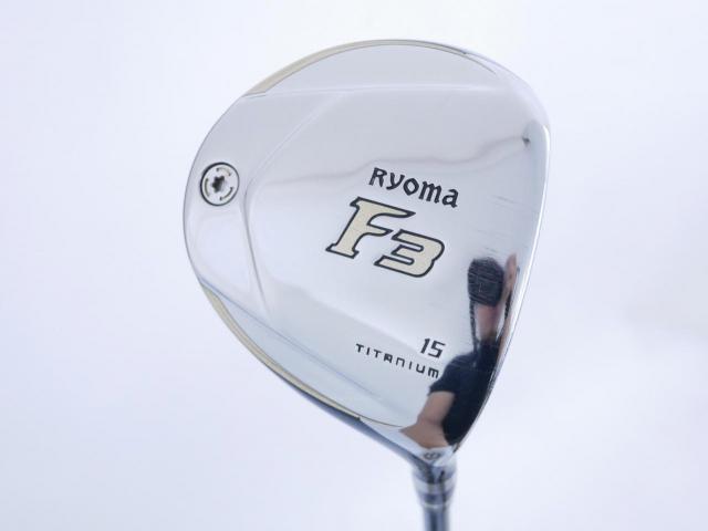 Fairway Wood : Other Brand : หัวไม้ 3 Ryoma F Titanium (รุ่นปี 2019 ไกลมากๆ) Loft 15 ก้าน Tour AD RF2 Flex R