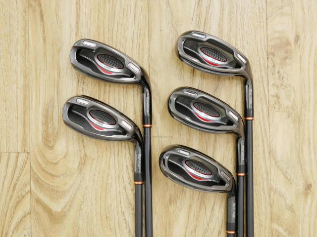 Iron set : Maruman : ชุดเหล็กกระเทย Maruman Shuttle i3000x มีเหล็ก 7-10,Pw (5 ชิ้น) ก้านกราไฟต์ Flex R