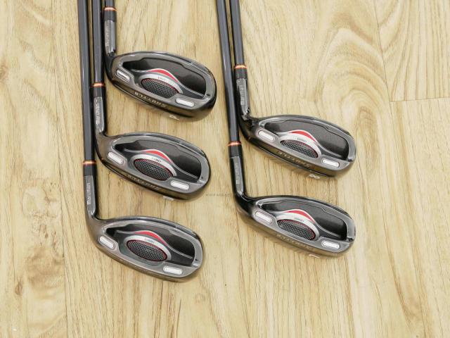 Iron set : Maruman : ชุดเหล็กกระเทย Maruman Shuttle i3000x มีเหล็ก 7-10,Pw (5 ชิ้น) ก้านกราไฟต์ Flex R