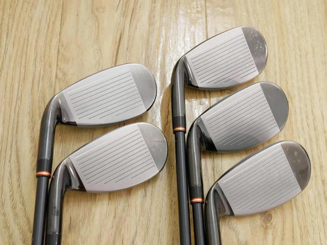 Iron set : Maruman : ชุดเหล็กกระเทย Maruman Shuttle i3000x มีเหล็ก 7-10,Pw (5 ชิ้น) ก้านกราไฟต์ Flex R