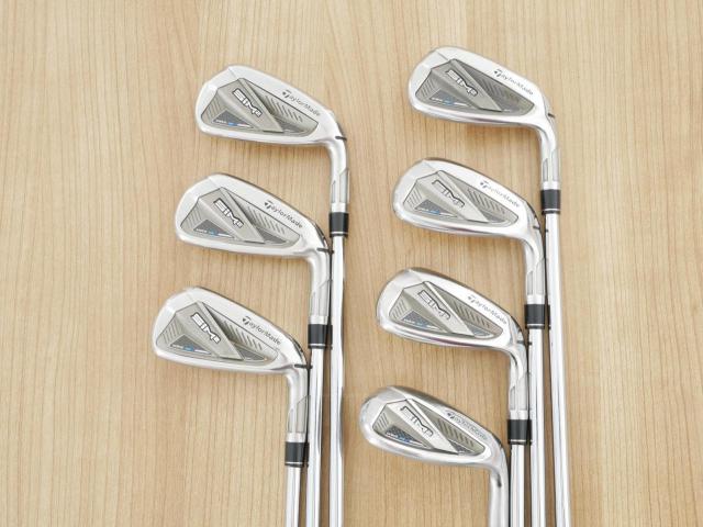 Iron set : Taylormade : ชุดเหล็ก Taylormade SIM 2 MAX (ออกปี 2021 Japan Spec.) มีเหล็ก 5-Pw,Sw (7 ชิ้น) ก้านเหล็ก KBS Max MT 85 Flex R