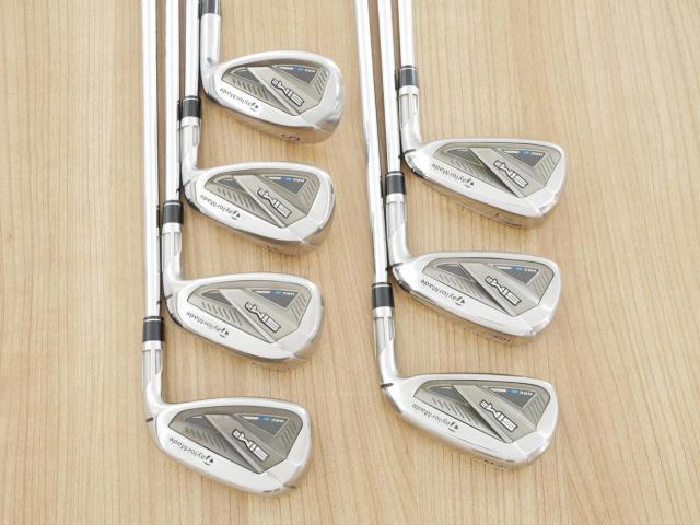 Iron set : Taylormade : ชุดเหล็ก Taylormade SIM 2 MAX (ออกปี 2021 Japan Spec.) มีเหล็ก 5-Pw,Sw (7 ชิ้น) ก้านเหล็ก KBS Max MT 85 Flex R