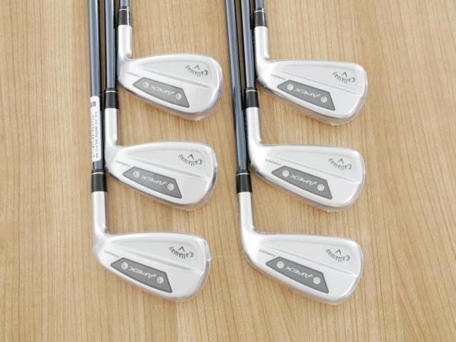 Iron set : Callaway : **ของใหม่ ยังไม่แกะพลาสติก** ชุดเหล็ก Callaway APEX Ai300 Forged (รุ่นล่าสุด ออกปี 2024) มีเหล็ก 5-Pw (6 ชิ้น) ก้านกราไฟต์ UST Mamiya RECOIL DART 6 Flex R