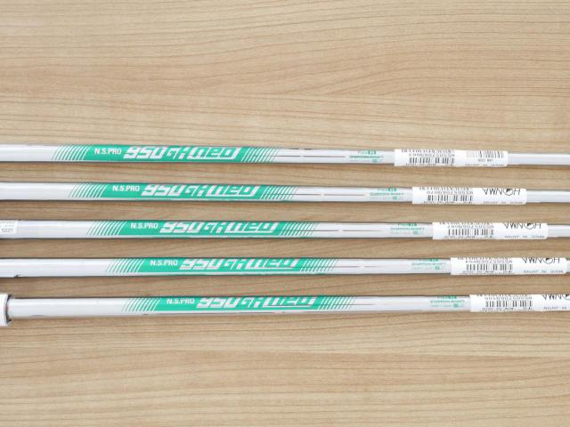 Iron set : Honma : **ของใหม่ ยังไม่แกะพลาสติก** ชุดเหล็ก Honma Tour World GS (ออกปี 2021 ใบใหญ่ ตีง่าย ไกล) มีเหล็ก 6-10 (5 ชิ้น) ก้านเหล็ก NS Pro 950 NEO Flex R