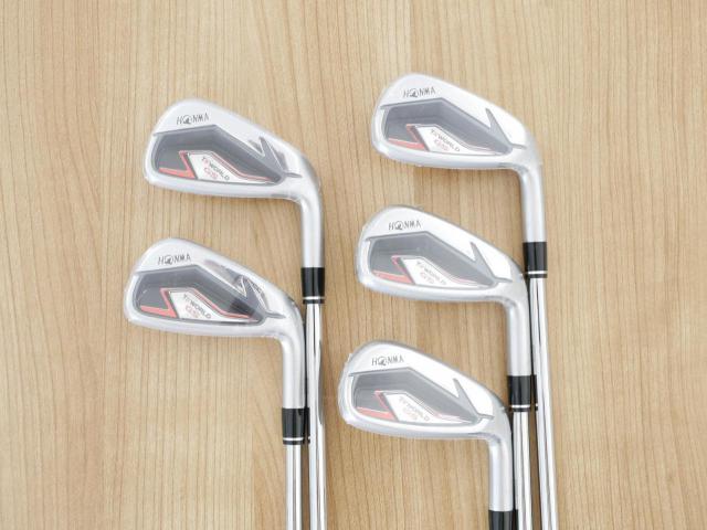 Iron set : Honma : **ของใหม่ ยังไม่แกะพลาสติก** ชุดเหล็ก Honma Tour World GS (ออกปี 2021 ใบใหญ่ ตีง่าย ไกล) มีเหล็ก 6-10 (5 ชิ้น) ก้านเหล็ก NS Pro 950 NEO Flex S