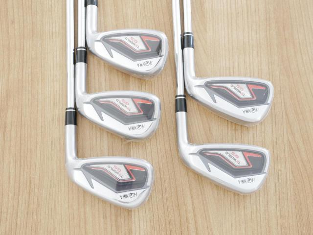 Iron set : Honma : **ของใหม่ ยังไม่แกะพลาสติก** ชุดเหล็ก Honma Tour World GS (ออกปี 2021 ใบใหญ่ ตีง่าย ไกล) มีเหล็ก 6-10 (5 ชิ้น) ก้านเหล็ก NS Pro 950 NEO Flex S