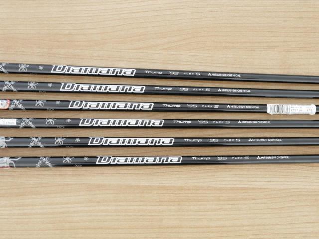 Iron set : Taylormade : **ของใหม่ ยังไม่แกะพลาสติก** ชุดเหล็ก Taylormade P7MC Forged (ซีรี่ย์ท้อปสุด ออกปี 2023) มีเหล็ก 5-Pw (6 ชิ้น) ก้านกราไฟต์ Mitsubishi Diamana Thump i95 Flex S