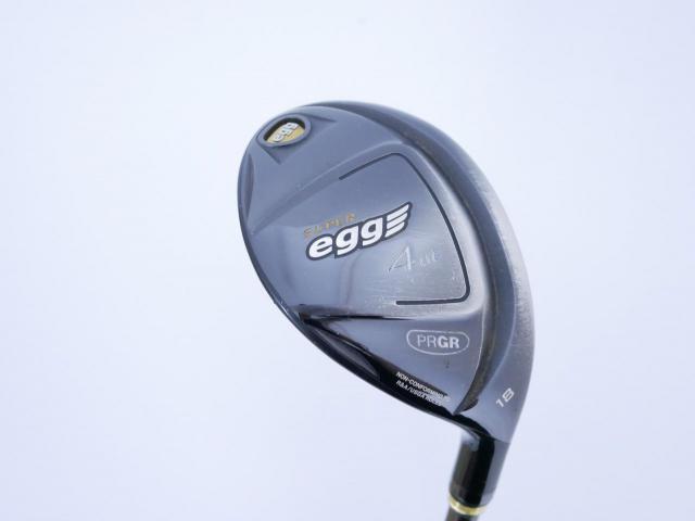 Fairway Wood : PRGR : ไม้กระเทย PRGR Super Egg (หน้าเด้งเกินกฏ COR 0.84 ออกปี 2018 หายากมาก) Loft 18 ก้าน M-40 Flex SR