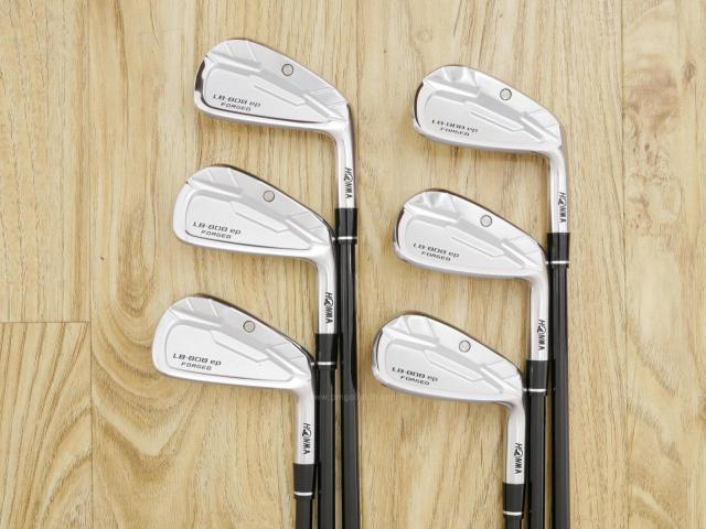 Iron set : Honma : **เหมือนของใหม่** ชุดเหล็ก Honma LB-808 EP Forged (นุ่มมากๆ) มีเหล็ก 5-10 (6 ชิ้น) ก้านกราไฟต์ Honma Vizard 53 Flex S