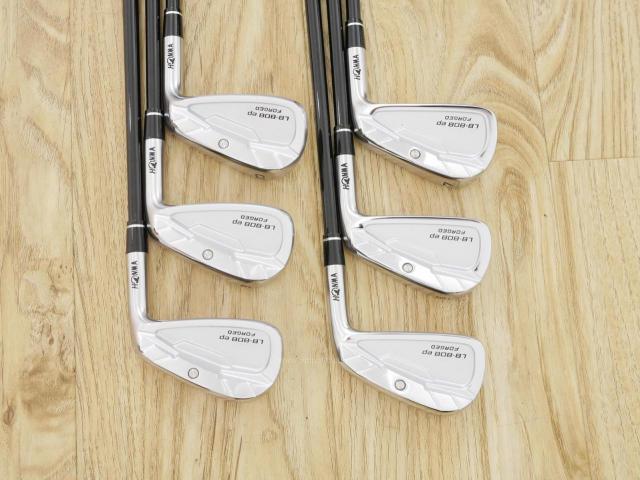 Iron set : Honma : **เหมือนของใหม่** ชุดเหล็ก Honma LB-808 EP Forged (นุ่มมากๆ) มีเหล็ก 5-10 (6 ชิ้น) ก้านกราไฟต์ Honma Vizard 53 Flex S