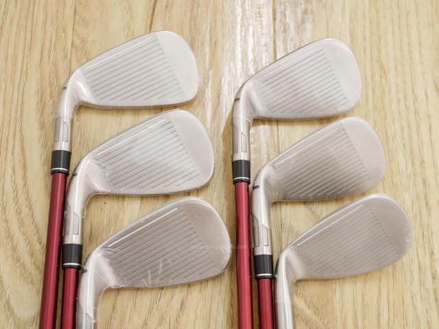 Lady club : All : **ของใหม่ ยังไม่แกะพลาสติก** ชุดเหล็ก Taylormade Stealth (ออกปี 2022 Japan Spec.) มีเหล็ก 7-Pw,Aw,Sw (6 ชิ้น) ก้านกราไฟต์ Mitsubishi Tensei TM40 Flex A (Lady)