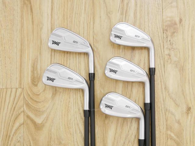 Iron set : PXG : ชุดเหล็ก PXG 0211 DUAL COR (ออกปี 2021 หน้าเด้ง ตีไกลมากๆ) มีเหล็ก 6-Pw (5 ชิ้น) ก้านกราไฟต์ Mitsubishi Diamana i70 Flex S