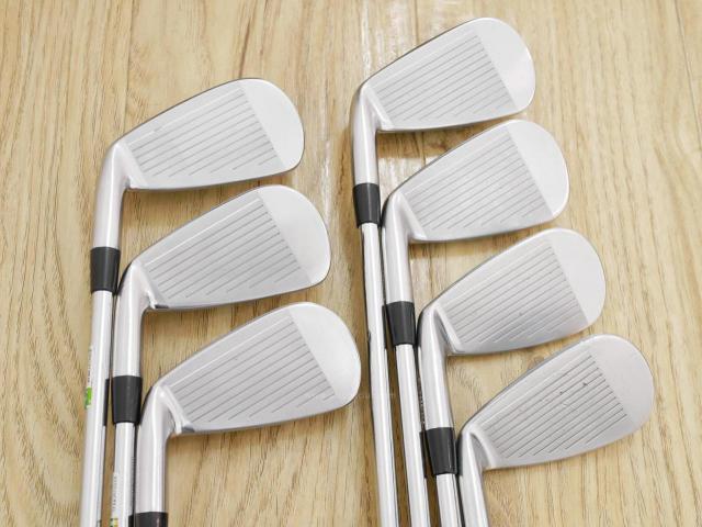 Iron set : Bridgestone : ชุดเหล็ก Bridgestone JGR Hybrid Forged (ตีไกลกว่าตัวอื่น 2 เบอร์) มีเหล็ก 5-P1,P2 (7 ชิ้น) ก้านเหล็ก NS Pro ZELOS 8 Flex S