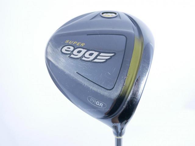 Driver : PRGR : ไดรเวอร์ PRGR Super EGG (ปี 2019 หน้าเด้งเกินกฏ COR 0.86) Loft 10.5 ก้าน M-40 Flex SR