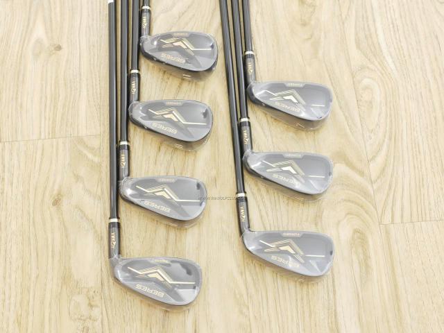 Iron set : Honma : **ของใหม่ ยังไม่แกะพลาสติก** ชุดเหล็ก Honma Beres Black Forged (รุ่นล่าสุด ปี 2022 สวยมากๆ) มีเหล็ก 5-11 (7 ชิ้น เทียบเท่า 4-Pw) ก้าน ARMRQ MX Flex SR