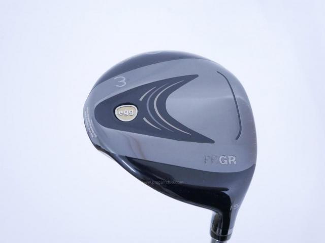 Fairway Wood : PRGR : หัวไม้ 3 PRGR Super Egg (รุ่นปี 2023 หน้าเด้งเกินกฏ COR 0.84 หายากมาก) Loft 15 ก้าน M-37 Flex R