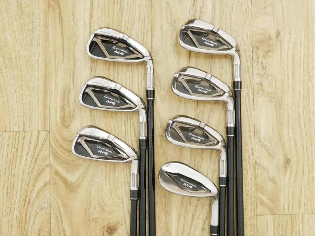 Iron set : Taylormade : ชุดเหล็ก Taylormade M4 (รุ่นปี 2018 Japan Spec) มีเหล็ก 5-Pw,Sw (7 ชิ้น) ก้านกราไฟต์ Mitsubishi FUBUKI TM6 Flex R