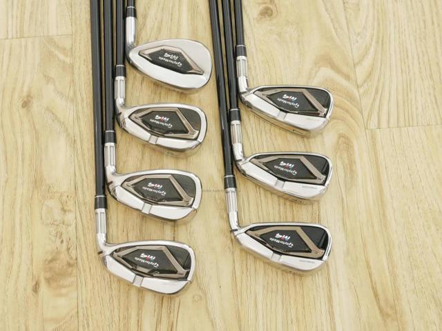 Iron set : Taylormade : ชุดเหล็ก Taylormade M4 (รุ่นปี 2018 Japan Spec) มีเหล็ก 5-Pw,Sw (7 ชิ้น) ก้านกราไฟต์ Mitsubishi FUBUKI TM6 Flex R