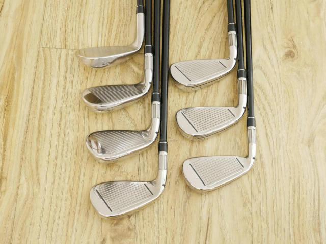 Iron set : Taylormade : ชุดเหล็ก Taylormade M4 (รุ่นปี 2018 Japan Spec) มีเหล็ก 5-Pw,Sw (7 ชิ้น) ก้านกราไฟต์ Mitsubishi FUBUKI TM6 Flex R