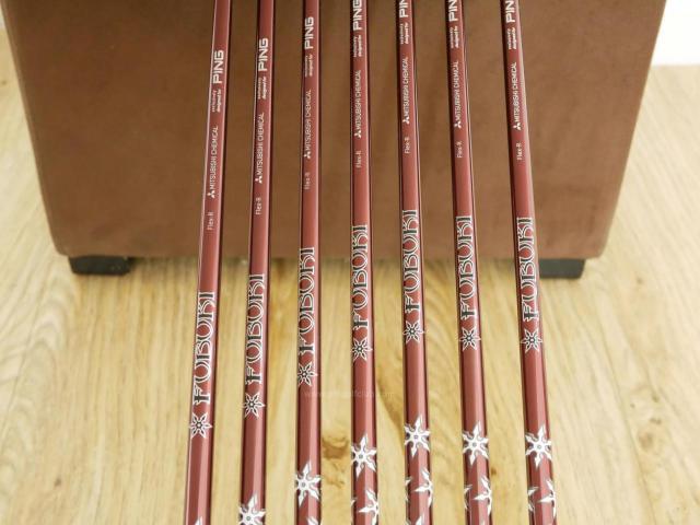 Iron set : Ping : ชุดเหล็ก Ping G700 (ปี 2019 Japan Spec. ใบใหญ่ ง่ายที่สุด ไกลที่สุดของ Ping) มีเหล็ก 6-Pw,Aw,Sw (7 ชิ้น) ก้านกราไฟต์ Mitsubishi FUBUKI Flex R