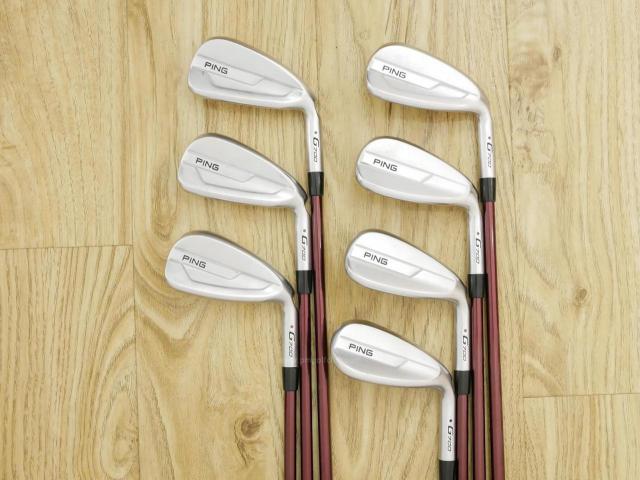 Iron set : Ping : ชุดเหล็ก Ping G700 (ปี 2019 Japan Spec. ใบใหญ่ ง่ายที่สุด ไกลที่สุดของ Ping) มีเหล็ก 6-Pw,Aw,Sw (7 ชิ้น) ก้านกราไฟต์ Mitsubishi FUBUKI Flex R