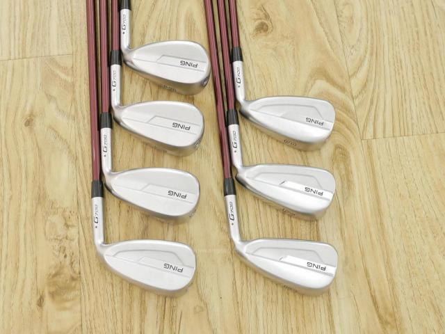 Iron set : Ping : ชุดเหล็ก Ping G700 (ปี 2019 Japan Spec. ใบใหญ่ ง่ายที่สุด ไกลที่สุดของ Ping) มีเหล็ก 6-Pw,Aw,Sw (7 ชิ้น) ก้านกราไฟต์ Mitsubishi FUBUKI Flex R