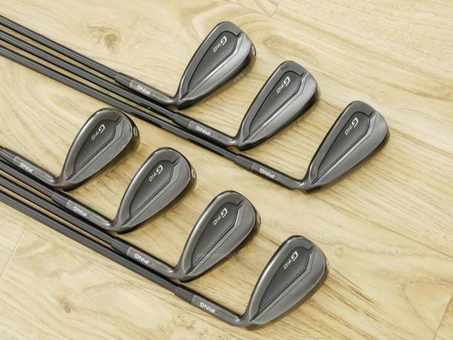 Iron set : Ping : ชุดเหล็ก Ping G710 (ปี 2021 Japan Spec. ใบใหญ่ ง่ายที่สุด ไกลที่สุดของ Ping) มีเหล็ก 6-Pw,Aw,Sw (7 ชิ้น) ก้านกราไฟต์ Ping ALTA Distanza 40 Flex R