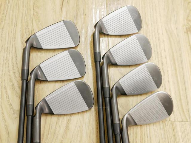 Iron set : Ping : ชุดเหล็ก Ping G710 (ปี 2021 Japan Spec. ใบใหญ่ ง่ายที่สุด ไกลที่สุดของ Ping) มีเหล็ก 6-Pw,Aw,Sw (7 ชิ้น) ก้านกราไฟต์ Ping ALTA Distanza 40 Flex R