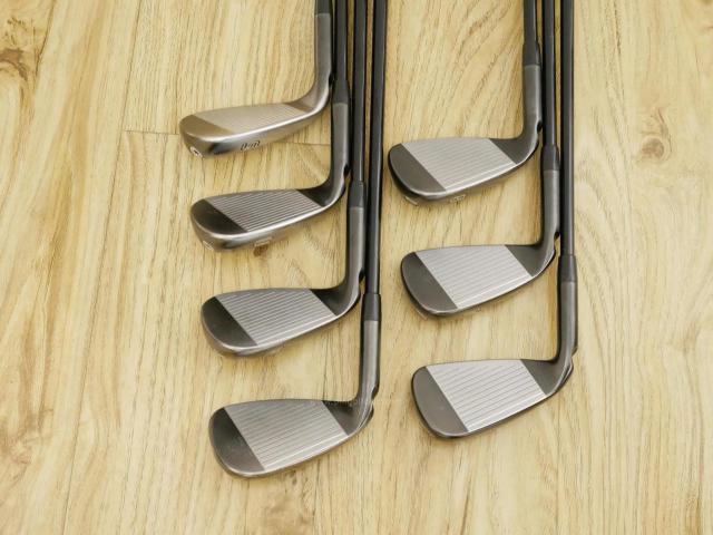 Iron set : Ping : ชุดเหล็ก Ping G710 (ปี 2021 Japan Spec. ใบใหญ่ ง่ายที่สุด ไกลที่สุดของ Ping) มีเหล็ก 6-Pw,Aw,Sw (7 ชิ้น) ก้านกราไฟต์ Ping ALTA Distanza 40 Flex R