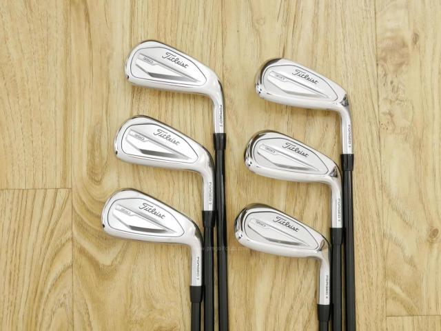 Iron set : Titleist : ชุดเหล็ก Titleist T350 Forged (รุ่นใหม่ล่าสุด ออกปี 2023) มีเหล็ก 6-Pw,48 (6 ชิ้น) ก้านกราไฟต์ Mitsubishi TENSEI AM2 Flex S