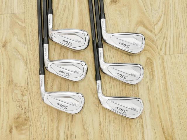 Iron set : Titleist : ชุดเหล็ก Titleist T350 Forged (รุ่นใหม่ล่าสุด ออกปี 2023) มีเหล็ก 6-Pw,48 (6 ชิ้น) ก้านกราไฟต์ Mitsubishi TENSEI AM2 Flex S