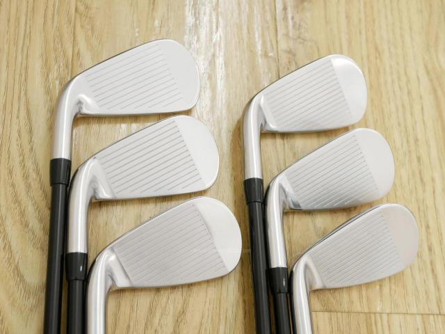 Iron set : Titleist : ชุดเหล็ก Titleist T350 Forged (รุ่นใหม่ล่าสุด ออกปี 2023) มีเหล็ก 6-Pw,48 (6 ชิ้น) ก้านกราไฟต์ Mitsubishi TENSEI AM2 Flex S