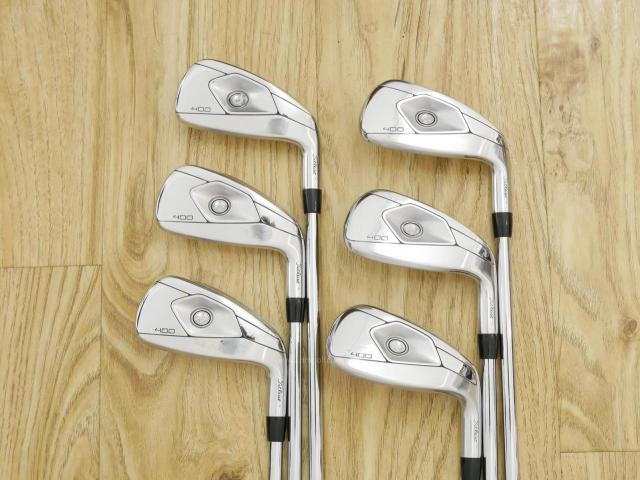 Iron set : Titleist : ชุดเหล็ก Titleist T400 (รุ่นล่าสุด ออกปี 2023 ตีง่ายที่สุด ไกลที่สุด) มีเหล็ก 6-Pw,43 (6 ชิ้น) ก้านเหล็ก NS Pro 880 AMC Flex S