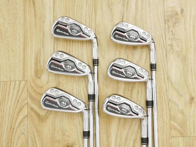 Iron set : Taylormade : ชุดเหล็ก Taylormade M CGB (หน้าเด้ง ตีไกลสุดๆ ง่ายมากๆ) มีเหล็ก 5-Pw (6 ชิ้น) ก้านเหล็ก NS Pro 840 Flex S