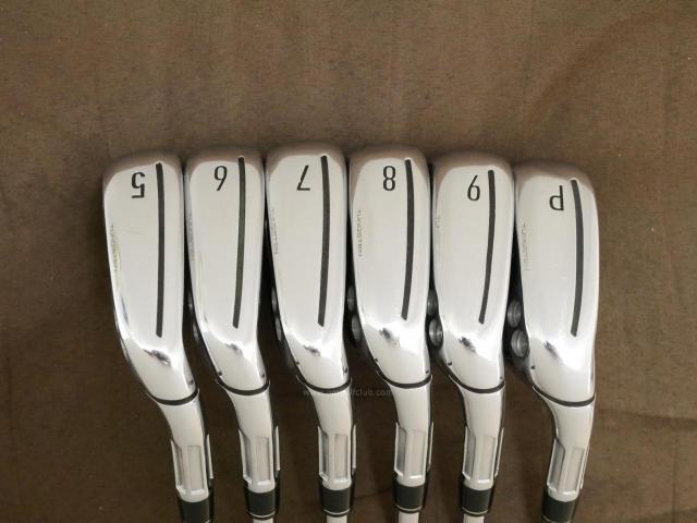 Iron set : Taylormade : ชุดเหล็ก Taylormade M CGB (หน้าเด้ง ตีไกลสุดๆ ง่ายมากๆ) มีเหล็ก 5-Pw (6 ชิ้น) ก้านเหล็ก NS Pro 840 Flex S