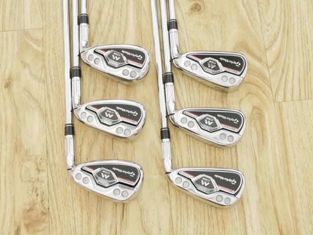 Iron set : Taylormade : ชุดเหล็ก Taylormade M CGB (หน้าเด้ง ตีไกลสุดๆ ง่ายมากๆ) มีเหล็ก 5-Pw (6 ชิ้น) ก้านเหล็ก NS Pro 840 Flex S