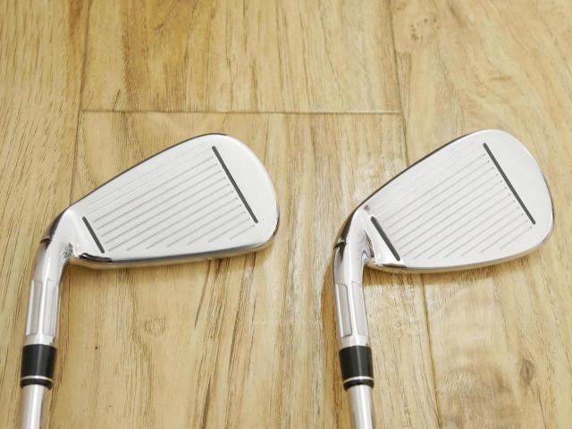 Iron set : Taylormade : ชุดเหล็ก Taylormade M CGB (หน้าเด้ง ตีไกลสุดๆ ง่ายมากๆ) มีเหล็ก 5-Pw (6 ชิ้น) ก้านเหล็ก NS Pro 840 Flex S