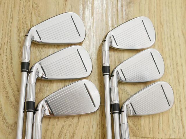 Iron set : Taylormade : ชุดเหล็ก Taylormade M CGB (หน้าเด้ง ตีไกลสุดๆ ง่ายมากๆ) มีเหล็ก 5-Pw (6 ชิ้น) ก้านเหล็ก NS Pro 840 Flex S