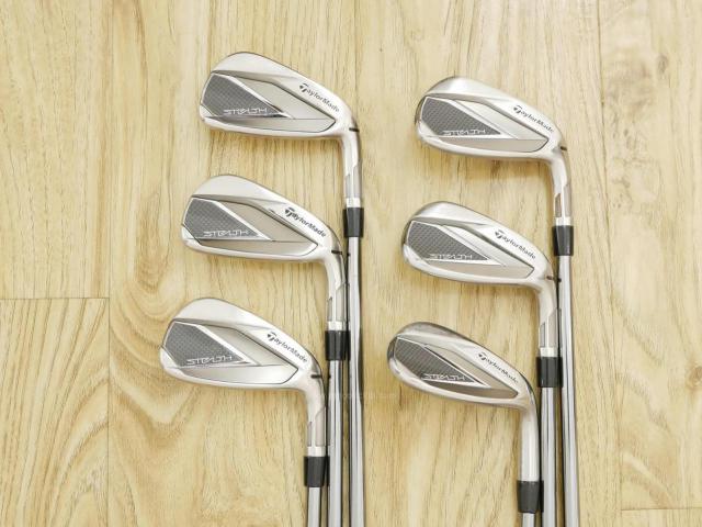 Iron set : Taylormade : ชุดเหล็ก Taylormade Stealth (ออกปี 2022 Japan Spec.) มีเหล็ก 6-Pw,Sw (6 ชิ้น) ก้านกราไฟต์ Mitsubishi ELDIO I-55 Flex R