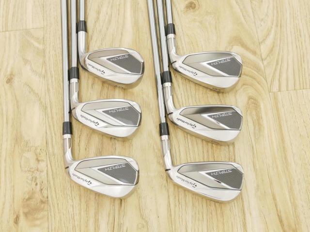 Iron set : Taylormade : ชุดเหล็ก Taylormade Stealth (ออกปี 2022 Japan Spec.) มีเหล็ก 6-Pw,Sw (6 ชิ้น) ก้านกราไฟต์ Mitsubishi ELDIO I-55 Flex R