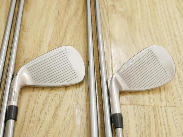 Iron set : Taylormade : ชุดเหล็ก Taylormade Stealth (ออกปี 2022 Japan Spec.) มีเหล็ก 6-Pw,Sw (6 ชิ้น) ก้านกราไฟต์ Mitsubishi ELDIO I-55 Flex R