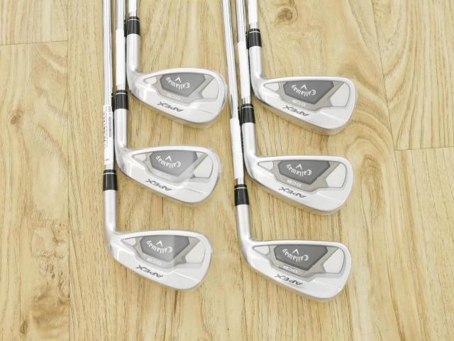 Iron set : Callaway : **ของใหม่ ยังไม่แกะพลาสติก** ชุดเหล็ก Callaway APEX DCB Forged (ปี 2022) มีเหล็ก 5-Pw (6 ชิ้น) ก้านเหล็ก NS Pro ZELOS 7 Flex S