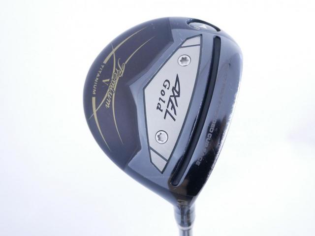 Fairway Wood : Tsuruya : หัวไม้ 3 Tsuruya AXEL Gold Premium 5 (รุ่นปี 2023 ตัวท๊อป เด้งเกินกฏ ของใหม่ 2 หมื่นกว่า) Loft 15 Flex R