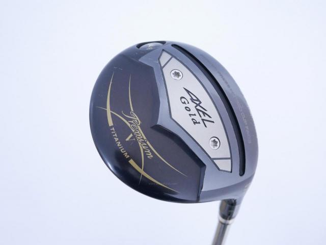 Fairway Wood : Tsuruya : หัวไม้ 3 Tsuruya AXEL Gold Premium 5 (รุ่นปี 2023 ตัวท๊อป เด้งเกินกฏ ของใหม่ 2 หมื่นกว่า) Loft 15 Flex R