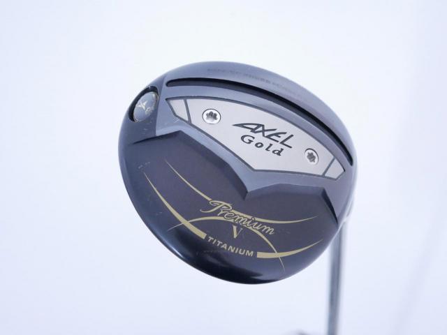 Fairway Wood : Tsuruya : หัวไม้ 3 Tsuruya AXEL Gold Premium 5 (รุ่นปี 2023 ตัวท๊อป เด้งเกินกฏ ของใหม่ 2 หมื่นกว่า) Loft 15 Flex R