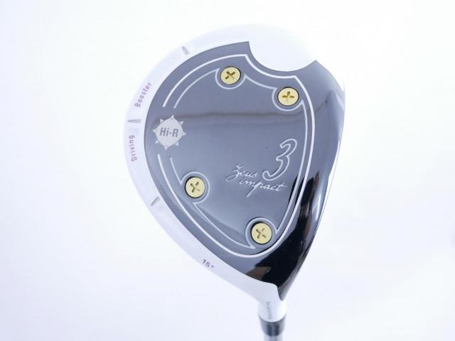 Fairway Wood : Kasco : หัวไม้ 3 Kasco ZEUS Impact Hi-Cor (ปี 2018 หน้าเด้งเกินกฏ) Loft 15 Flex SR