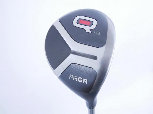 Fairway Wood : PRGR : ไม้กระเทย PRGR Q (รุ่นปี 2019 สำหรับเล่นได้ทุกไลน์) Loft 18 Flex R