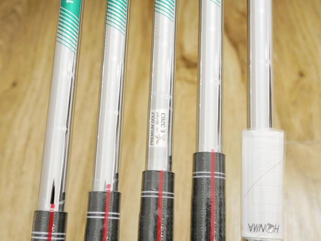 Iron set : Honma : **ของใหม่ ยังไม่แกะพลาสติก** ชุดเหล็ก Honma Tour World GS (ออกปี 2021 ใบใหญ่ ตีง่าย ไกล) มีเหล็ก 6-10 (5 ชิ้น) ก้านเหล็ก NS Pro 950 NEO Flex S